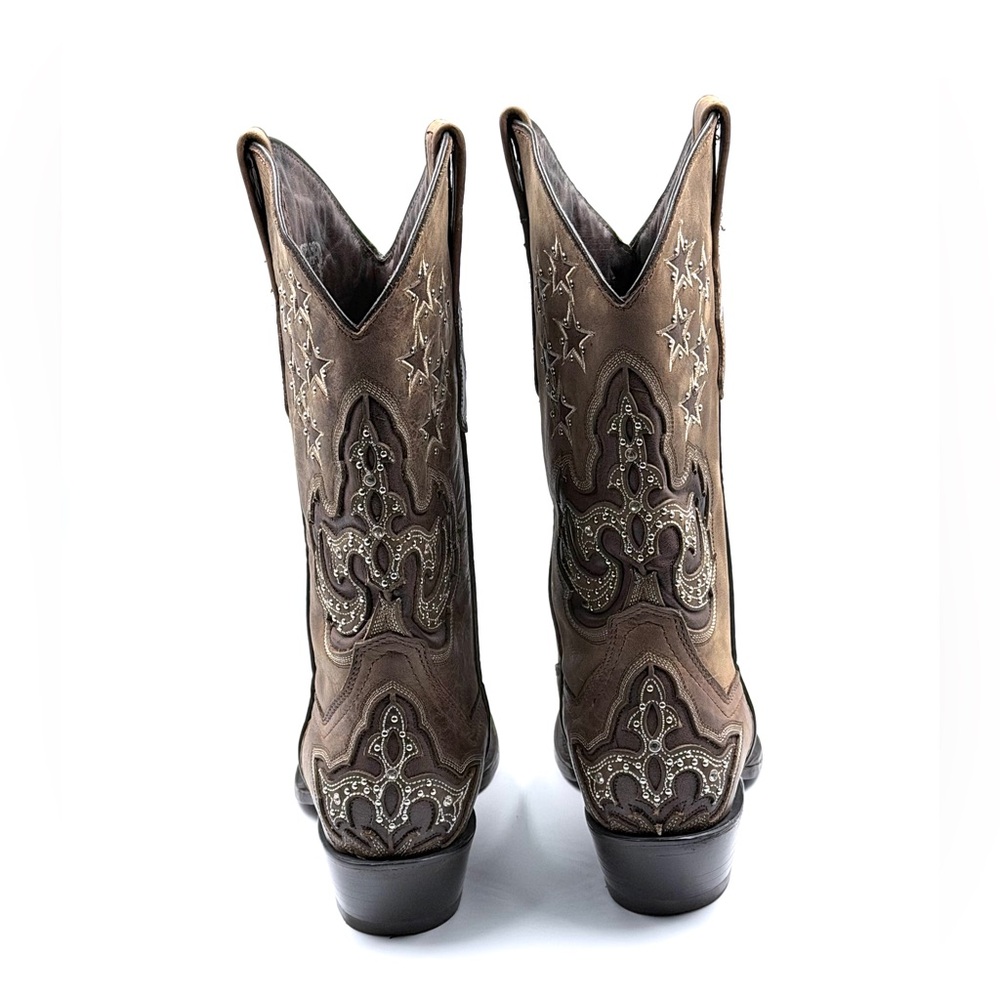 Texas Country Women's Embroidered Boots - Picture 3 of 13